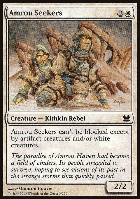 Amrou Seekers, Modern Masters #3, Magic: The Gathering card