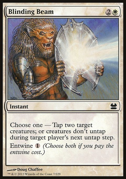 Blinding Beam, Modern Masters #7, Magic: The Gathering card