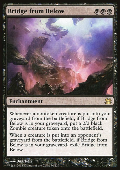 Bridge from Below, Modern Masters #74, Magic: The Gathering card