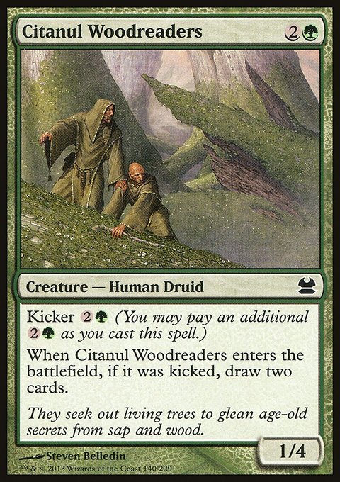 Citanul Woodreaders, Modern Masters #140, Magic: The Gathering card