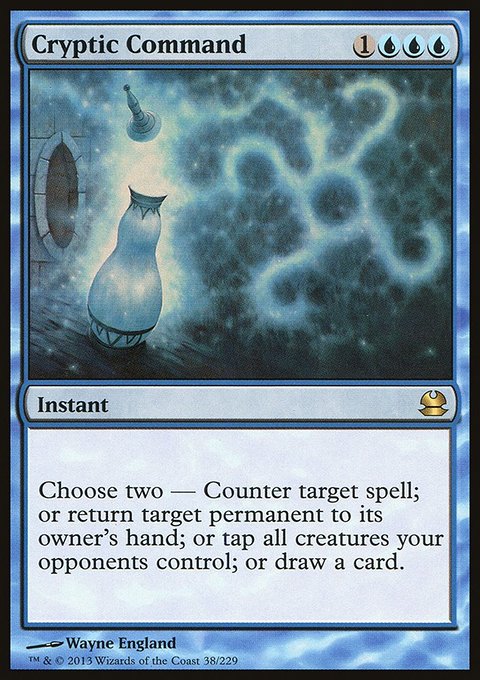 Cryptic Command, Modern Masters #38, Magic: The Gathering card
