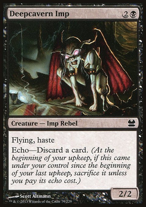 Deepcavern Imp, Modern Masters #79, Magic: The Gathering card