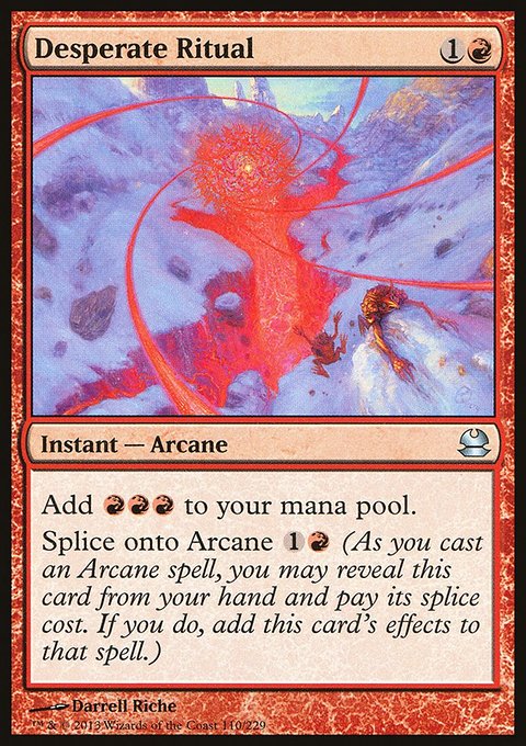 Desperate Ritual, Modern Masters #110, Magic: The Gathering card