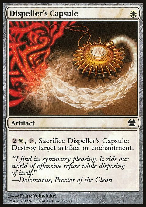 Dispeller's Capsule, Modern Masters #12, Magic: The Gathering card