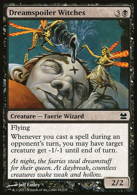 Dreamspoiler Witches, Modern Masters #81, Magic: The Gathering card