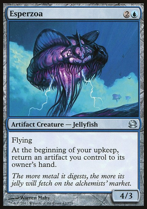 Esperzoa, Modern Masters #43, Magic: The Gathering card