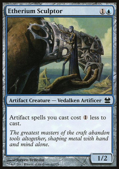 Etherium Sculptor, Modern Masters #44, Magic: The Gathering card