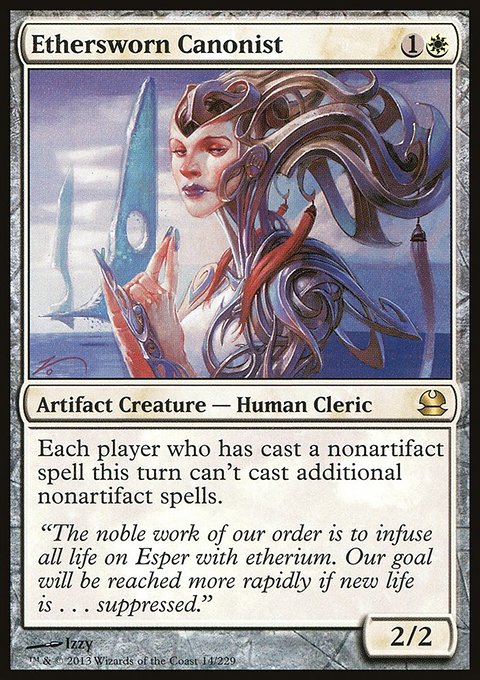 Ethersworn Canonist, Modern Masters #14, Magic: The Gathering card