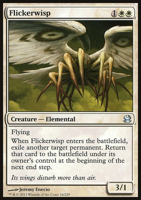 Flickerwisp, Modern Masters #16, Magic: The Gathering card