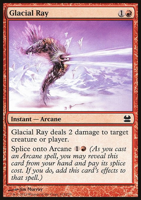 Glacial Ray, Modern Masters #115, Magic: The Gathering card