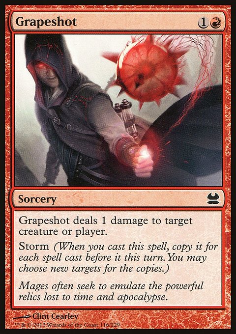 Grapeshot, Modern Masters #116, Magic: The Gathering card