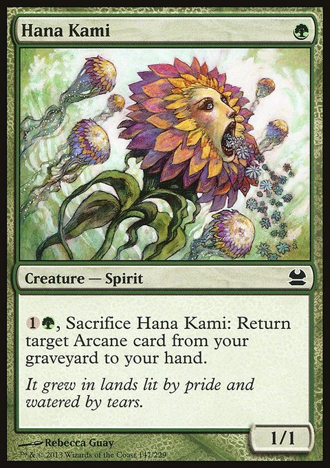 Hana Kami, Modern Masters #147, Magic: The Gathering card