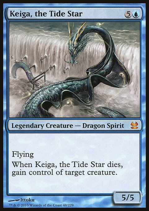 Keiga, the Tide Star, Modern Masters #48, Magic: The Gathering card