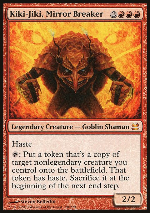 Kiki-Jiki, Mirror Breaker, Modern Masters #120, Magic: The Gathering card