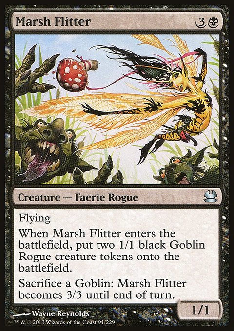 Marsh Flitter, Modern Masters #91, Magic: The Gathering card