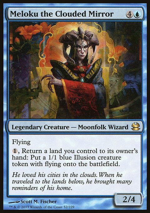 Meloku the Clouded Mirror, Modern Masters #52, Magic: The Gathering card
