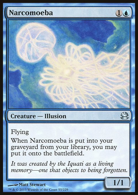 Narcomoeba, Modern Masters #55, Magic: The Gathering card