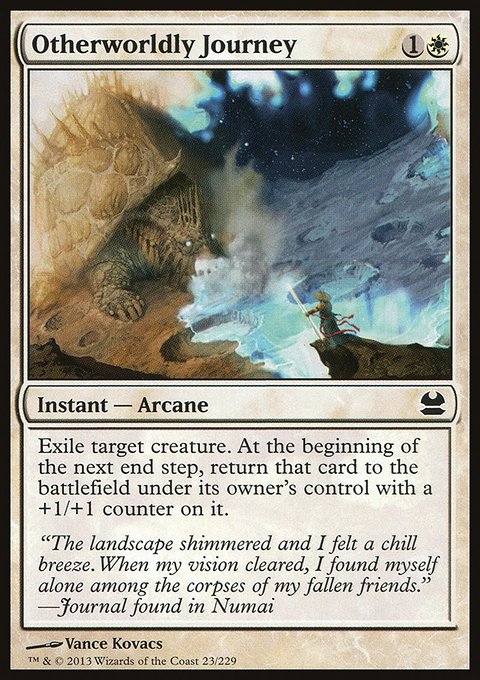 Otherworldly Journey, Modern Masters #23, Magic: The Gathering card