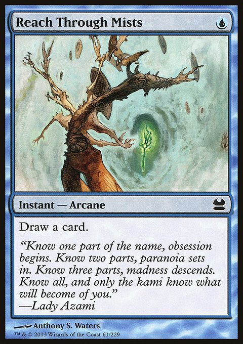 Reach Through Mists, Modern Masters #61, Magic: The Gathering card