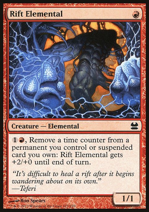 Rift Elemental, Modern Masters #127, Magic: The Gathering card