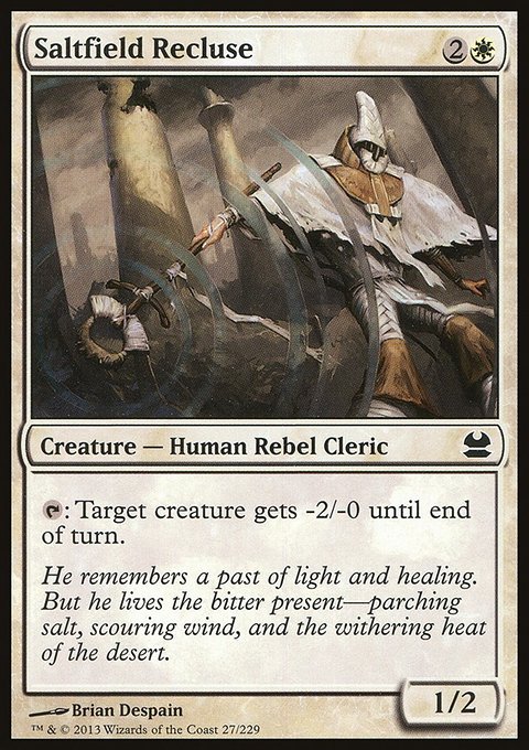 Saltfield Recluse, Modern Masters #27, Magic: The Gathering card