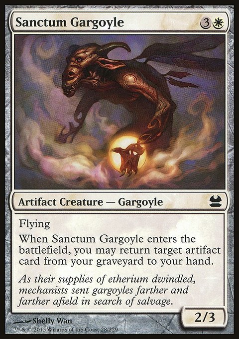 Sanctum Gargoyle, Modern Masters #28, Magic: The Gathering card