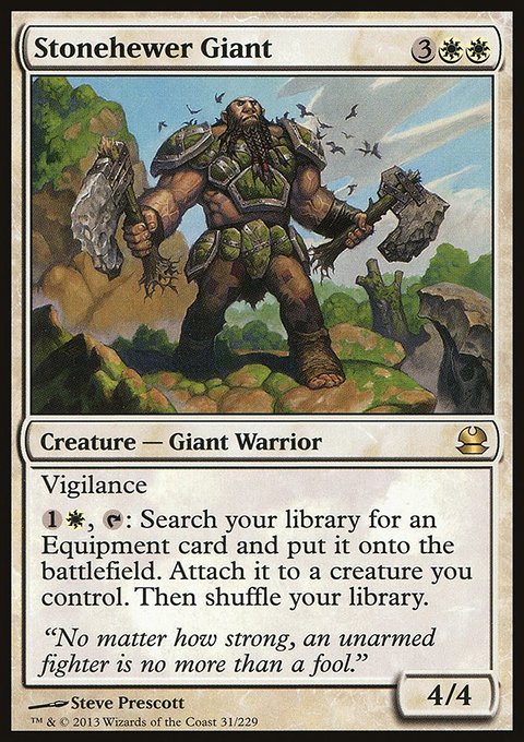Stonehewer Giant, Modern Masters #31, Magic: The Gathering card