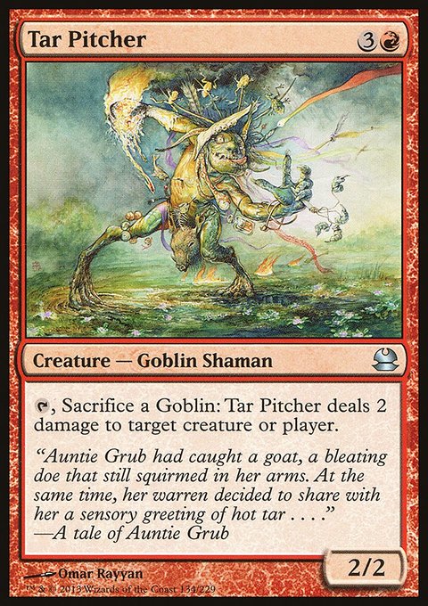 Tar Pitcher, Modern Masters #134, Magic: The Gathering card
