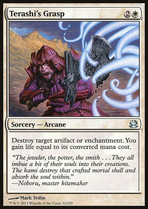 Terashi's Grasp, Modern Masters #32, Magic: The Gathering card