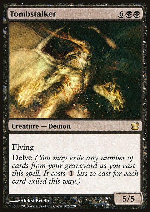 Tombstalker, Modern Masters #102, Magic: The Gathering card