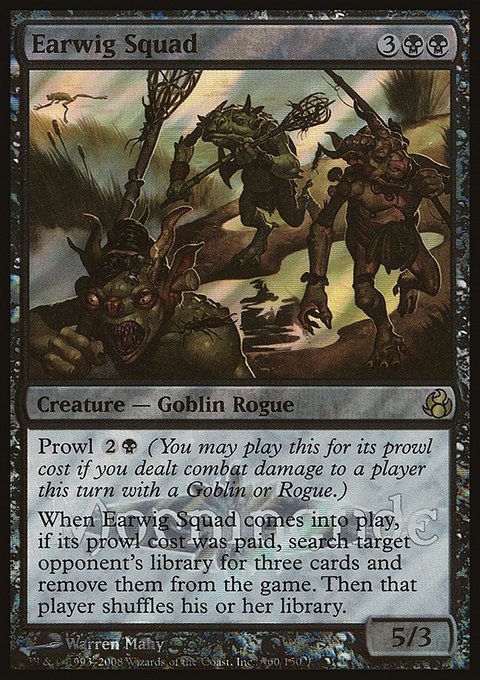Earwig Squad, Morningtide Promos #60★, Magic: The Gathering card