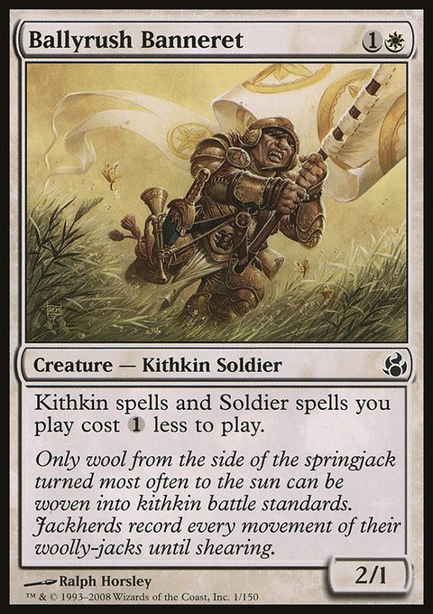 Ballyrush Banneret, Morningtide #1, Magic: The Gathering card