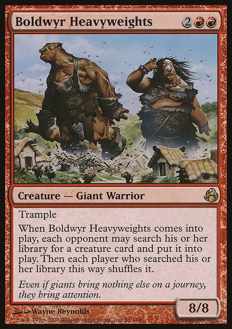 Boldwyr Heavyweights, Morningtide #85, Magic: The Gathering card