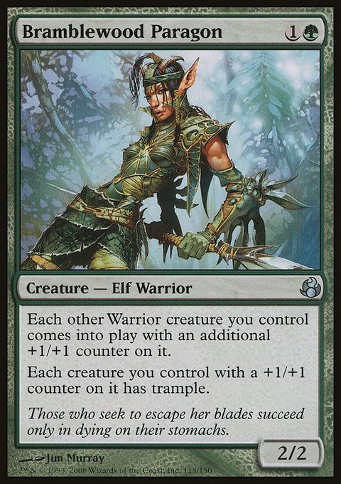 Bramblewood Paragon, Morningtide #115, Magic: The Gathering card