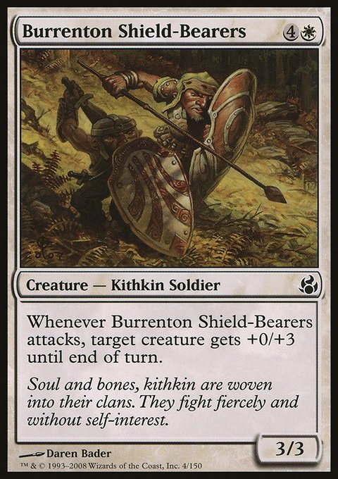 Burrenton Shield-Bearers, Morningtide #4, Magic: The Gathering card