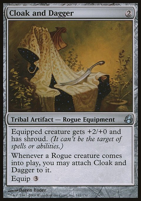 Cloak and Dagger, Morningtide #141, Magic: The Gathering card