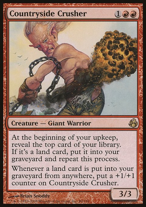 Countryside Crusher, Morningtide #89, Magic: The Gathering card