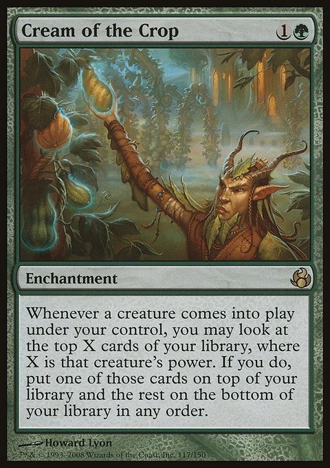 Cream of the Crop, Morningtide #117, Magic: The Gathering card
