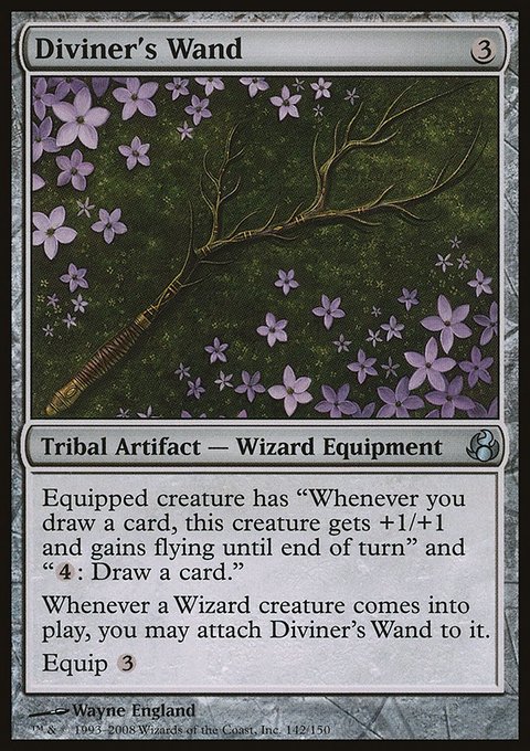 Diviner's Wand, Morningtide #142, Magic: The Gathering card