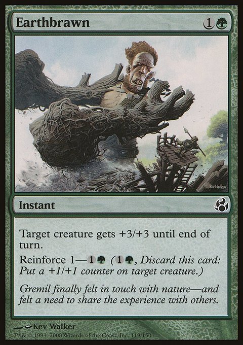 Earthbrawn, Morningtide #119, Magic: The Gathering card