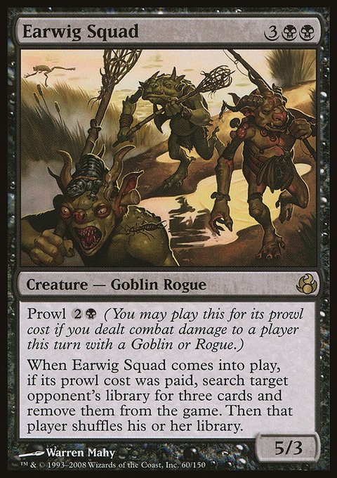 Earwig Squad, Morningtide #60, Magic: The Gathering card