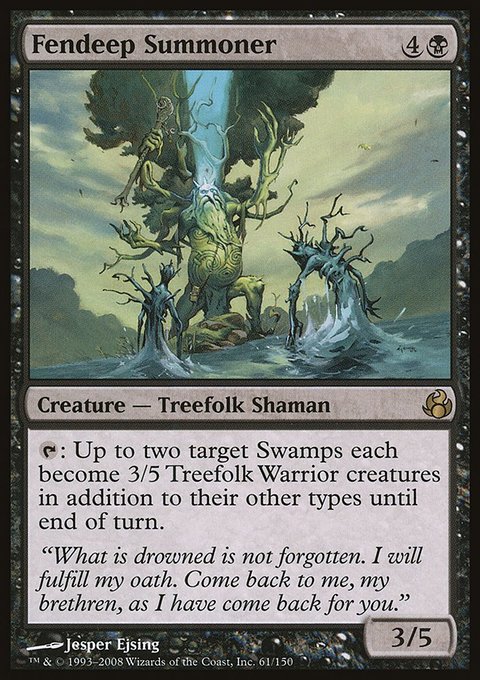 Fendeep Summoner, Morningtide #61, Magic: The Gathering card
