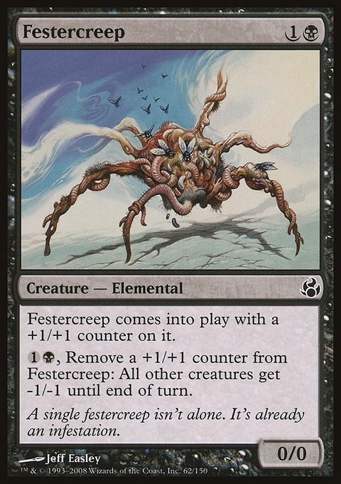 Festercreep, Morningtide #62, Magic: The Gathering card