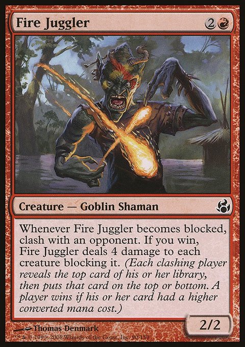 Fire Juggler, Morningtide #90, Magic: The Gathering card
