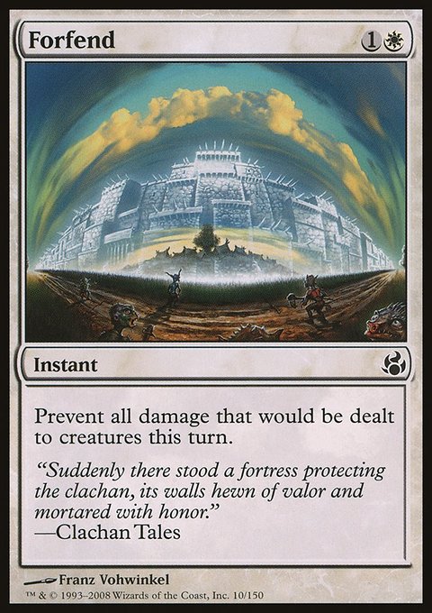 Forfend, Morningtide #10, Magic: The Gathering card