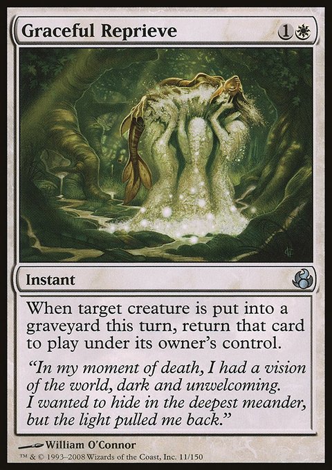 Graceful Reprieve, Morningtide #11, Magic: The Gathering card