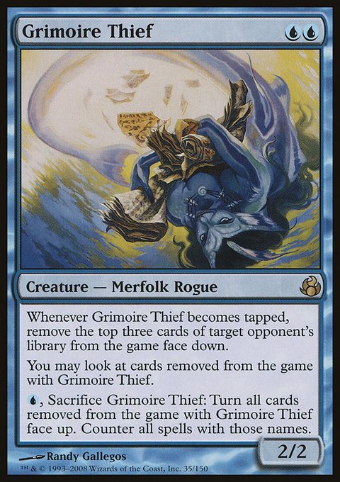 Grimoire Thief, Morningtide #35, Magic: The Gathering card