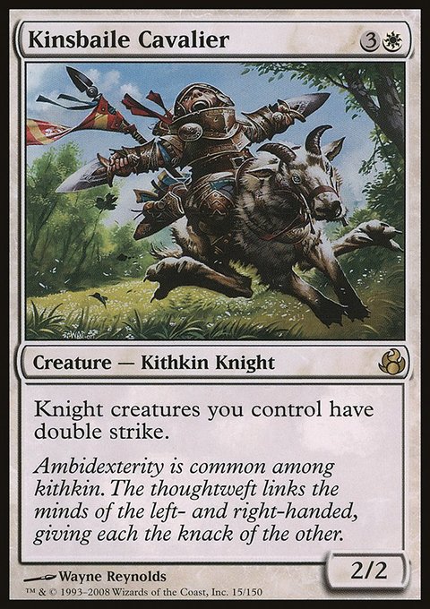 Kinsbaile Cavalier, Morningtide #15, Magic: The Gathering card