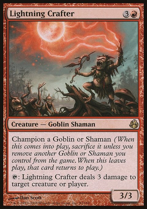 Lightning Crafter, Morningtide #93, Magic: The Gathering card