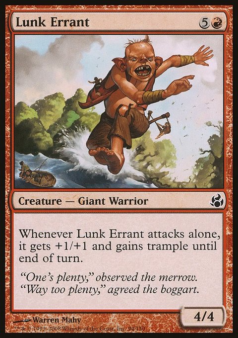 Lunk Errant, Morningtide #94, Magic: The Gathering card